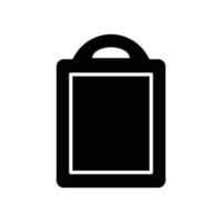 cutting board icon vector design template simple and modern