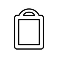 cutting board icon vector design template simple and modern