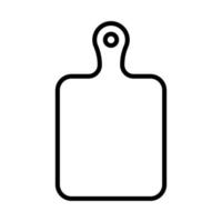 cutting board icon vector design template simple and modern