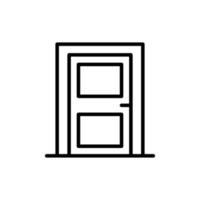 Door icon vector design templates