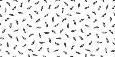 leaf plant isolated flower herb seamless pattern doodle vector wallpaper background