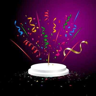 Confetti Cake Vector Art, Icons, and Graphics for Free Download