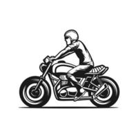 custom motorcycle vector
