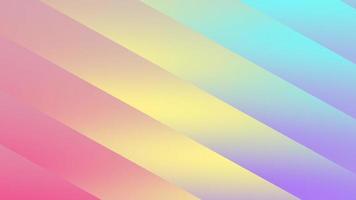 Abstract gradient colorful wave background seamless loop video