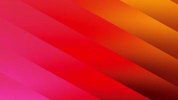 Abstract gradient red wave background seamless loop video