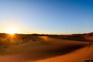 Scenic desert landscape photo