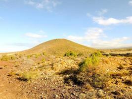 Scenic mountain landscape photo