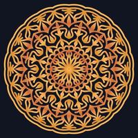 Decorative elements luxury ornament pattern gradient mandala design vector