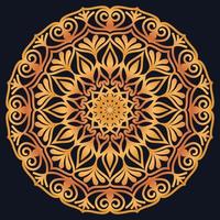 Decorative elements luxury ornament pattern gradient mandala design vector