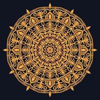 Decorative elements luxury ornament pattern gradient mandala design vector