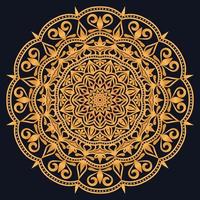 Decorative elements luxury ornament pattern gradient mandala design vector