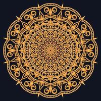 Decorative elements luxury ornament pattern gradient mandala design vector