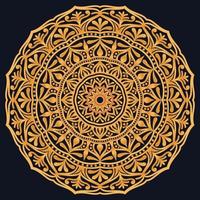 Decorative elements luxury ornament pattern gradient mandala design vector