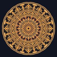 Decorative elements luxury ornament pattern gradient mandala design vector