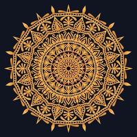 Decorative elements luxury ornament pattern gradient mandala design vector