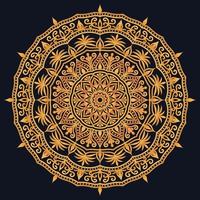 Decorative elements luxury ornament pattern gradient mandala design vector