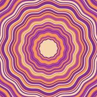 Abstract psychedelic groovy background. vector