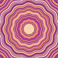 Abstract psychedelic groovy background. vector