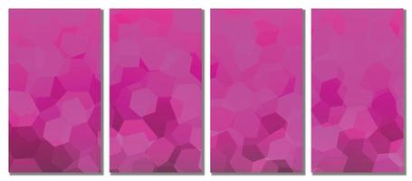 Abstract polygon background. vector