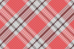 Tartan Plaid With Vintage Color Pattern. vector