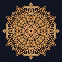 Decorative elements luxury ornament pattern gradient mandala design vector