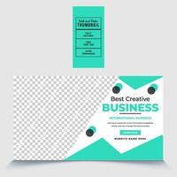 Best creative business marketing, business promotional template EPS file format High quality easy to customize vector