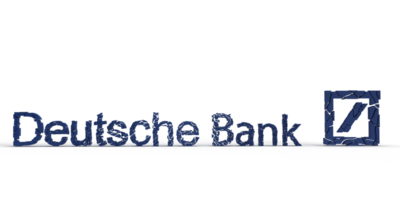 bangkok-thailandia-mar 24 2023 deutsche banca logo Tedesco nazione rotto crisi domino svb credito suisse banca deutsche banca attività commerciale finanziario Euro moneta svizzera investimento prestito debito.3d rendere png