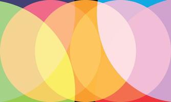 Abstract rainbow background consisting of colored triangles vector