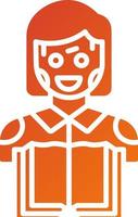 Machine Learning Icon Style vector