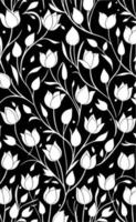 vector illustration of flower pattern background