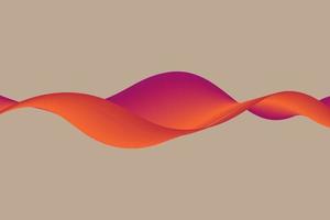 simple gradient wave abstract background. fluid background, suitable for landing page and computer desktop wallpaper. vector