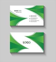 Modern Business Card Template Design vector