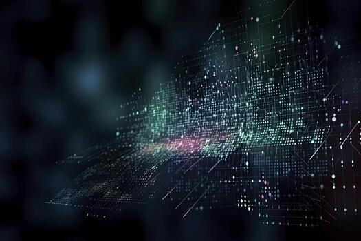 resumen tecnología grande datos antecedentes concepto. artificial inteligencia tecnología grande datos y la seguridad cibernética. transferir y almacenamiento de datos conjuntos, cadena de bloques, servidor. vistoso antecedentes foto