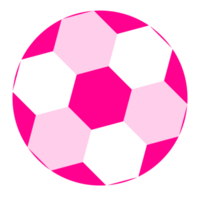 der rosa Fußball png