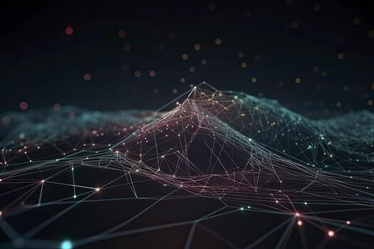 resumen tecnología grande datos antecedentes concepto. artificial inteligencia tecnología grande datos y la seguridad cibernética. transferir y almacenamiento de datos conjuntos, cadena de bloques, servidor. vistoso antecedentes foto