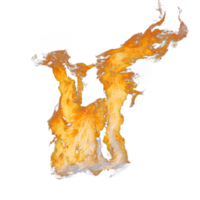 close up of fire flames. hellfire background. . png