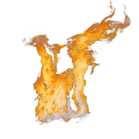 vicino su di fuoco fiamme. fuoco infernale sfondo. generativo ai. png