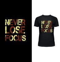 inspirational T-shirt design vector