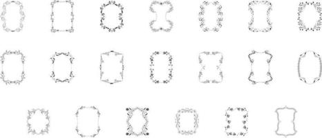 Wedding Wreath Set vector