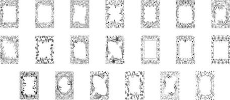 Certificate Frame Set vector