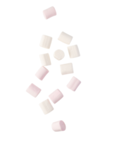 Falling marshmallow cutout, Png file