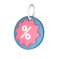 Discount 3D Icons png