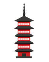 chureito pagode. Japon célèbre point de repère png