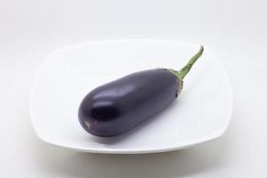 Fresh vegetables on white background photo