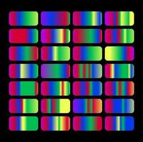 vistoso vector gradientes muestra de tela. vistoso gradientes