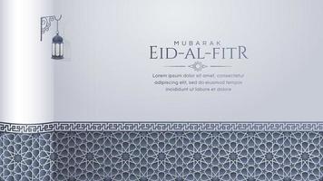 Eid, Ramadan, Islamic Arabic Ornament Border Frame Pattern Background with Copy Space for Text vector