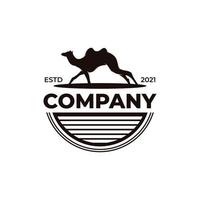 Animal logo - Camel logo design inspiration vector