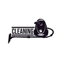 Vacuum Cleaner Logo Design Template vector