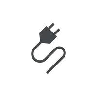 Electric socket with a plug icon in flat style. Connection symbol vector illustration on isolated background. 404 error sign business concept.