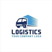 logística transporte logo vector, rápido entrega concepto icono. sencillo uno de colores compras elemento ilustración. vector símbolo diseño desde Tienda recopilación.